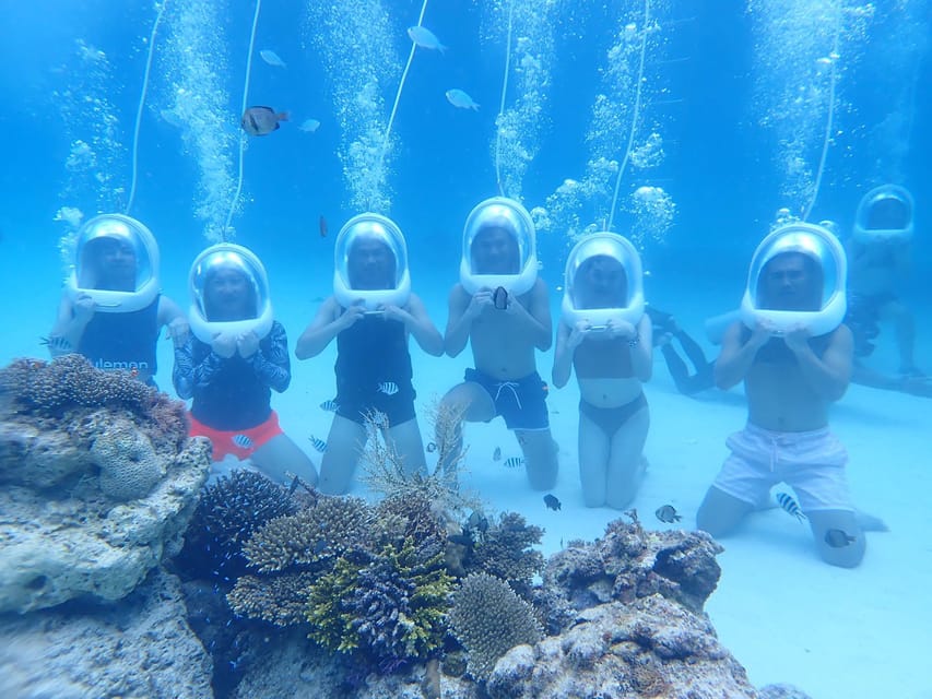 A Walk Beneath the Waves: Boracay's Helmet Dive Experience